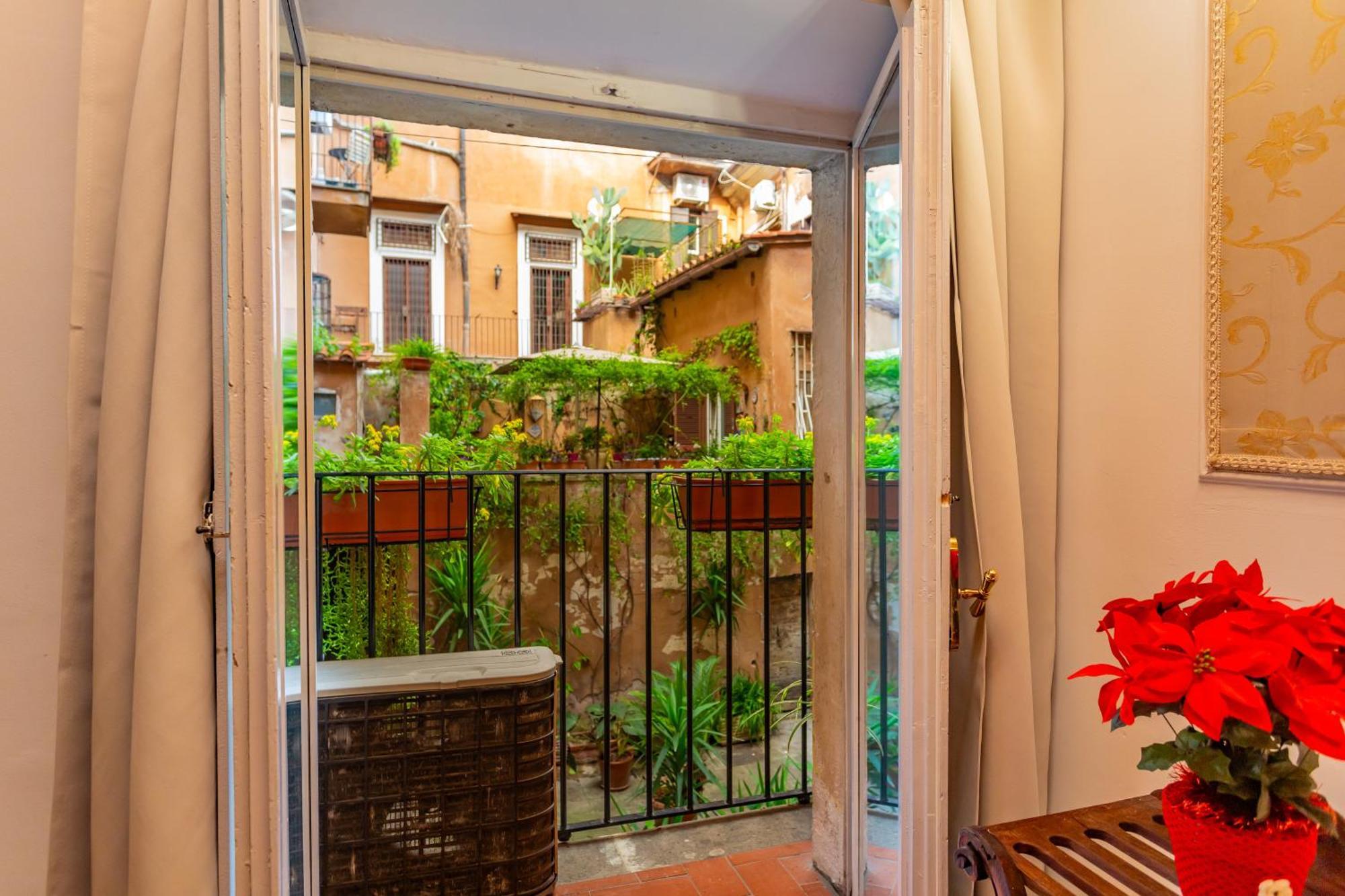 Al Cortile Del Moro Lägenhet Rom Exteriör bild